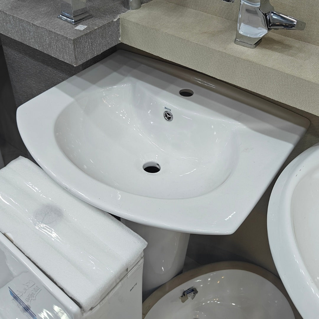 Brite Galaxy Basin Wall hang (Two Piece) - Brite Ceramics - Brite Sanitary Ware