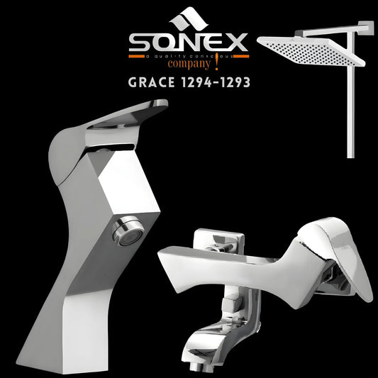 Sonex Grace Bath Set 1294-1293 – Sonex Sanitary Fittings
