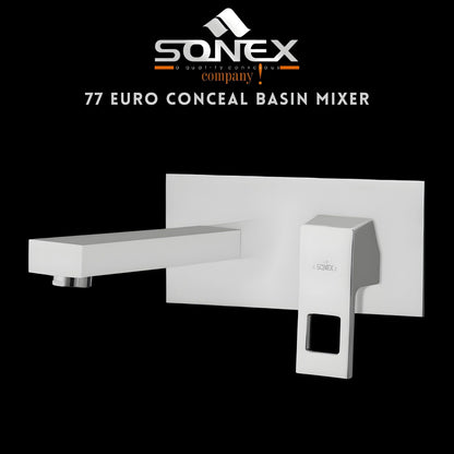 Sonex Euro Basin Mixer 77 Concealed – Sonex Sanitary Fittings