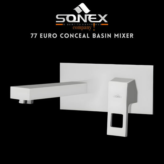 Sonex Euro Basin Mixer 77 Concealed – Sonex Sanitary Fittings