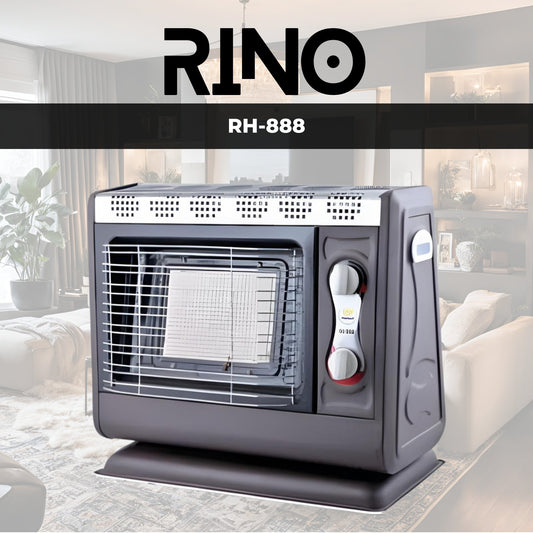 RINO Gas Heater RH888 Single Ranai AUTO – Rino Appliances