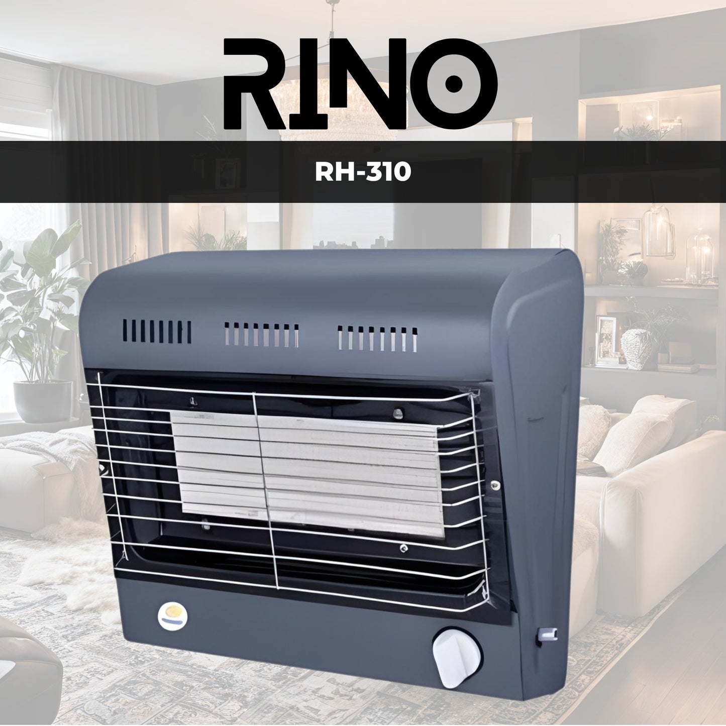 RINO Gas Heater RH310 Wall Heater W.Plate – Rino Appliances