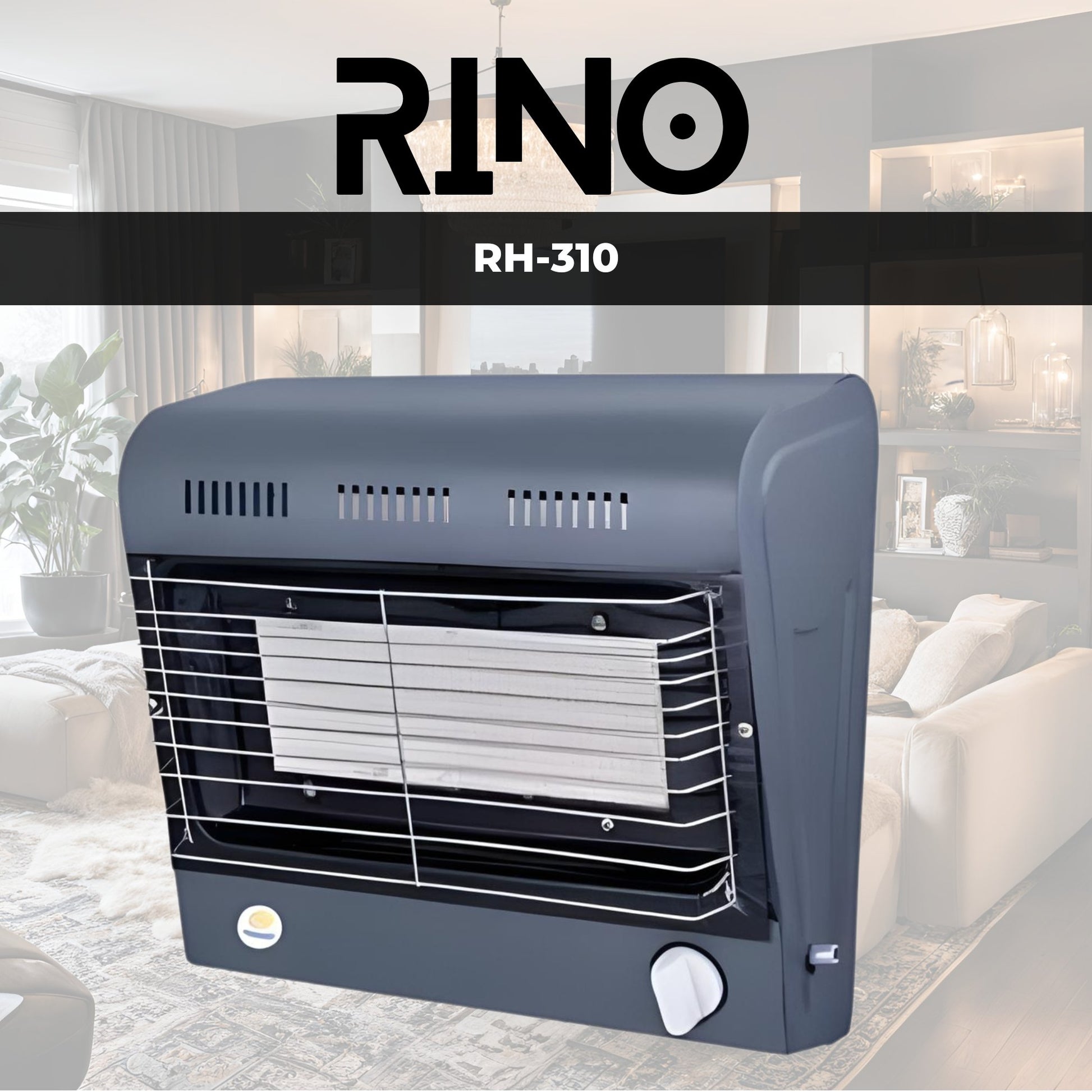 RINO Gas Heater RH310 Wall Heater W.Plate – Rino Appliances