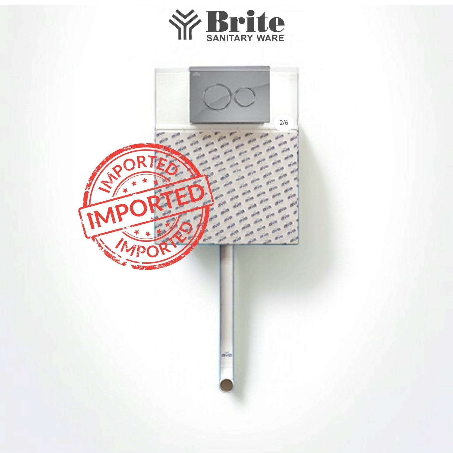 Brite Concealed Tank Full Frame - Brite Ceramics