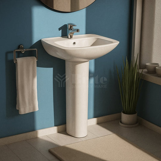 Brite Decent Wash Basin Pedestal - Brite Sanitary Ware
