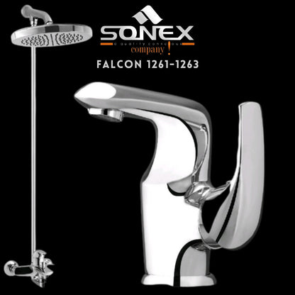 Sonex FLACON 1261-1263 Bath Set – Sonex Sanitary Fittings