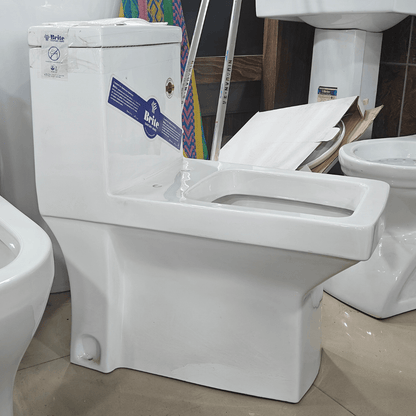 Brite S190 Commode With Hydraulic Seat Cover - Brite Sanitary Ware