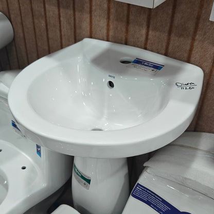 Brite Diana Wall Hang Basin (Two Piece) Brite Ceramics - Brite Sanitary Ware