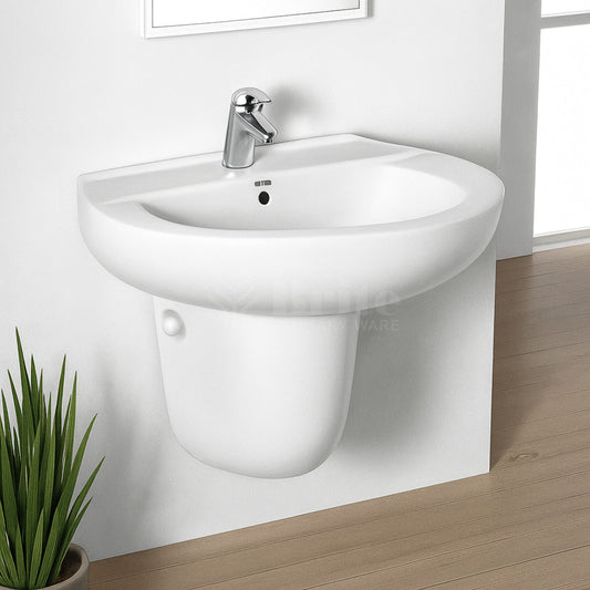 Brite Porta Wall hang Basin (Two Piece) - Brite Ceramics - Brite Sanitary Ware