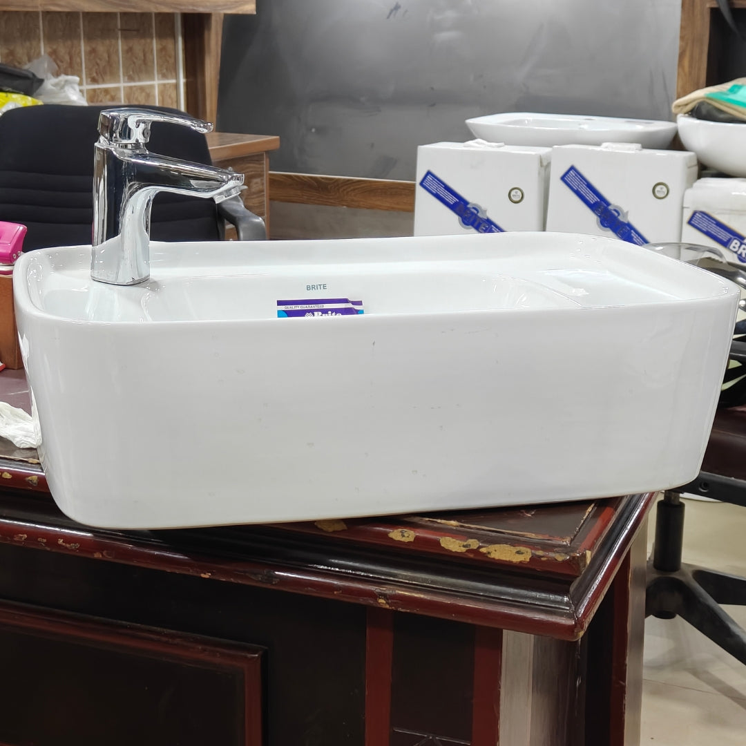 Brite 007 Vanity Wash Basin - Brite Sanitary Ware