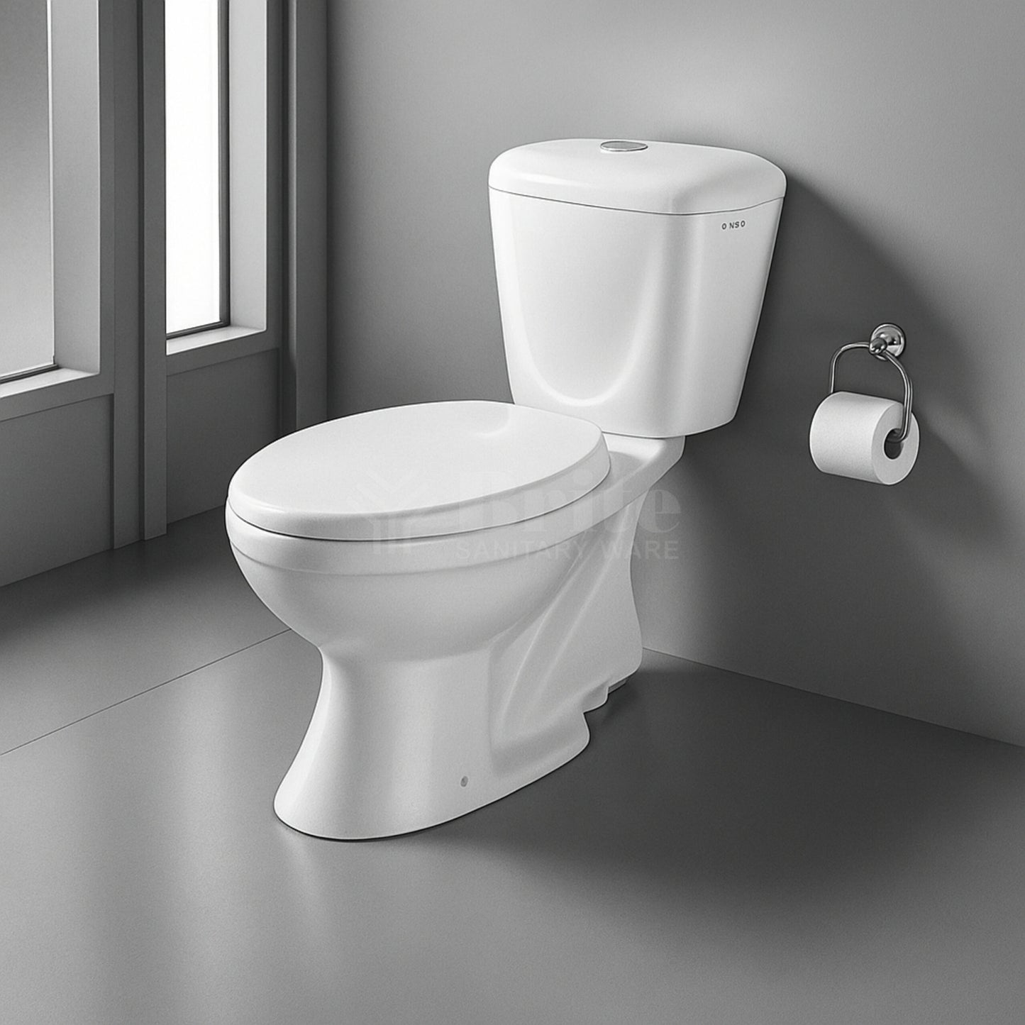 Brite Porta Commode (2 piece) - Brite Ceramics - Brite Sanitary Ware