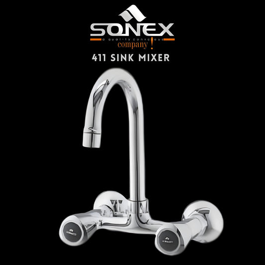 Sonex ECONOMY SINK MIXER 411 – Sonex Sanitary Fittings