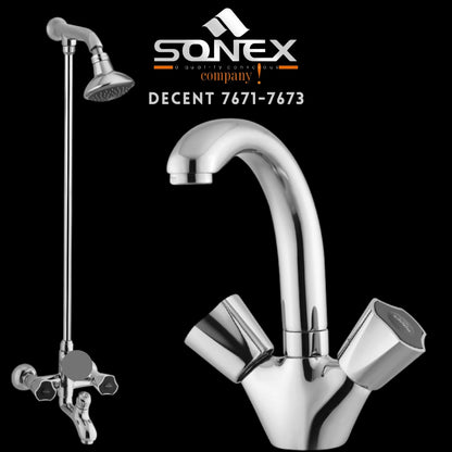 Sonex ROYAL 601-603 Bath Set Chrome – Sonex Sanitary Fittings