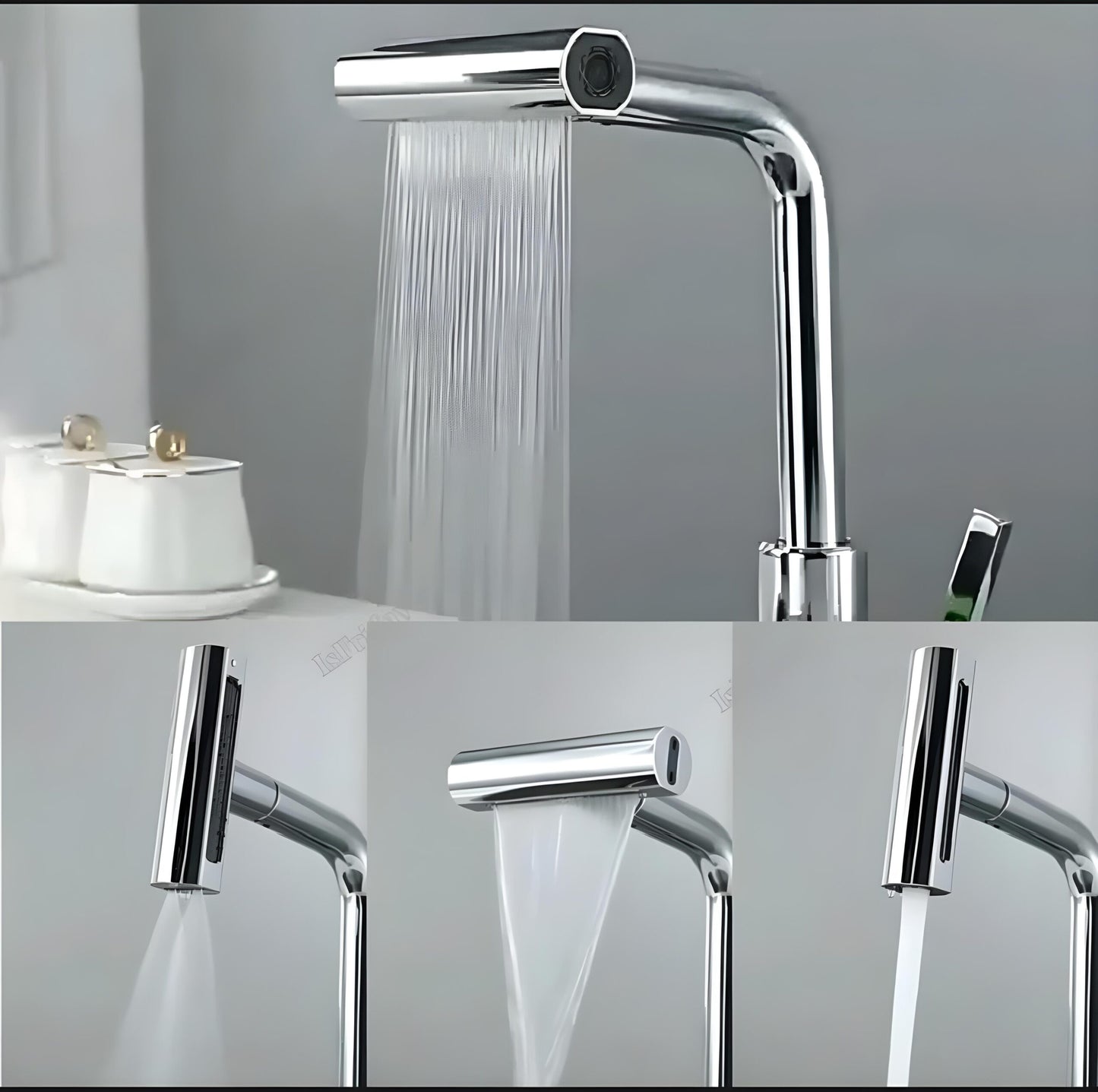 CHINA SINK MIXER CHROME MULTI FUNCTIONS 038 (AS)