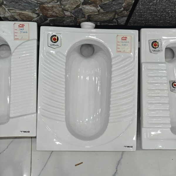 Medium Indian Toilet - Dell Sanitary Ware Dell Medium WC Toilet - Dell Ceramics - Dell Sanitary Ware