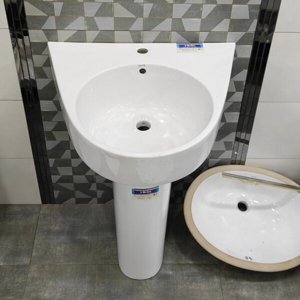 Brite B16 Wash Basin Pedestal - Brite Sanitary Ware