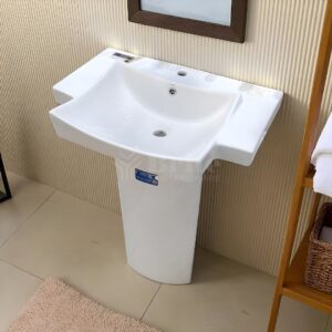 Brite Roca Wash Basin Pedestal - Brite Sanitary Ware