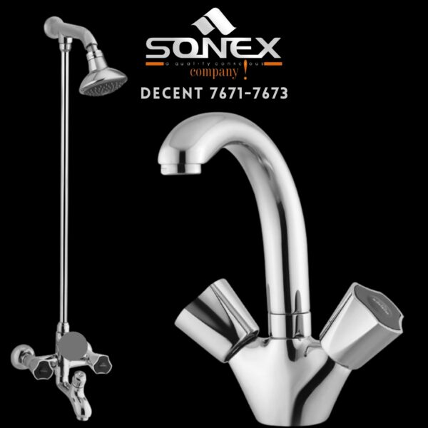 Sonex DECENT 7671-7673 Bath Set