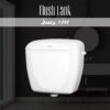Flush Tank SONEX, washroom Flush Tank, Wc Tank, Wc Flush tank, Orissa Flush Tank,