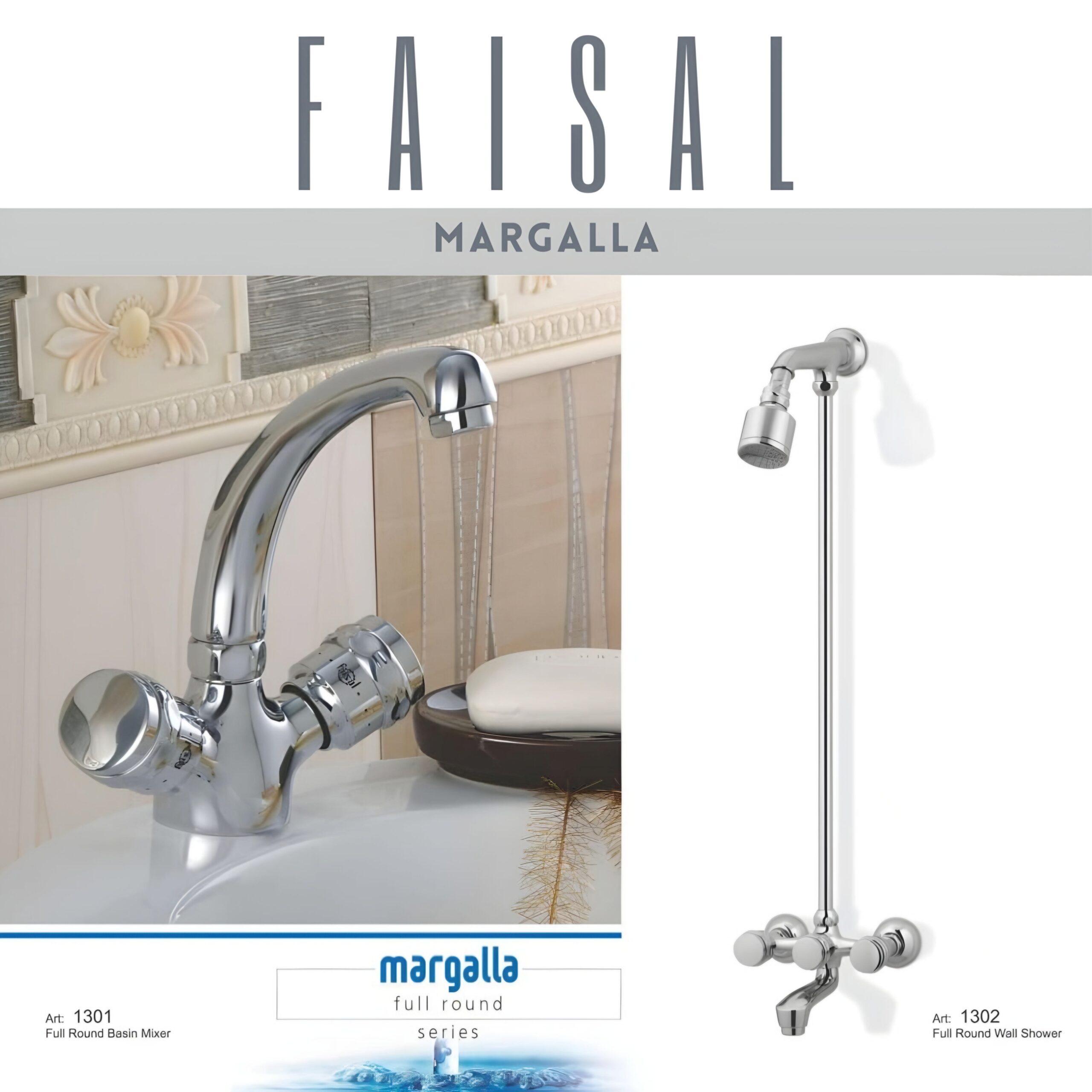 Faisal Margalla Round Bath Set Chrome – Faisal Sanitary Fittings ...