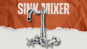 Sleek sink mixer - Effortlessly blend style and functionality in your kitchen or bathroom,