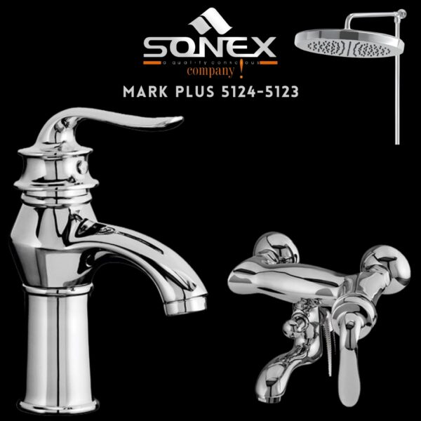 Sonex MARK PLUS, sonex, shower set, bath set, faucet, washroom accessories,bathroom accessories,bathroom accessories set,bathroom sets,bathroom bath sets, set shower, sonex company,