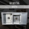 Kitchen Sink, Kitchen Sink 100x50, Kitchen Sink Hand Made, imported kitchen sink,Kitchen Sink Stainless Steel 100x50 Double Bowl ,