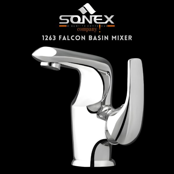 Sonex FALCON Basin Mixer, sonex, faucet, 99 faucet, sonex company, basin mixer, basin tap, bathroom taps, water faucet, mixer tap, filtered water faucet, vanity mixer, long neck mixer