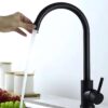 CHINA SINK MIXER BLACK 012 (AS)