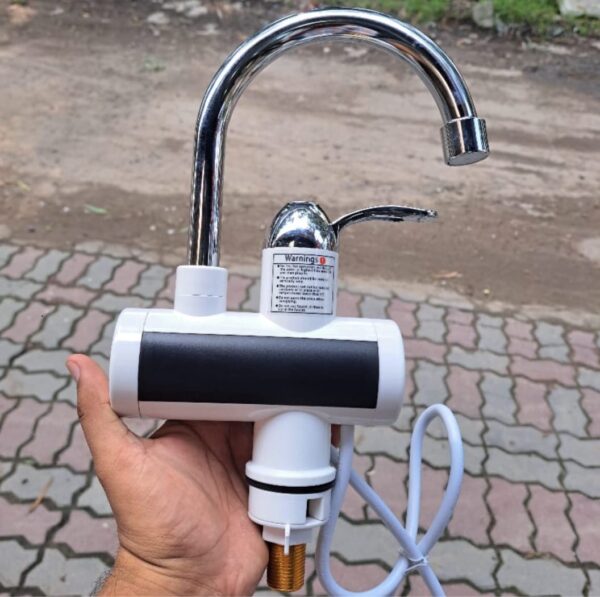 Instant electric water heater tap for kitchen and bathroom With Led Display (AS)