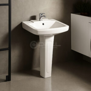 Wash Basin Dell Super - Dell Ceramics - Dell Sanitary Ware, Wash basin, small basin, medium basin, modern basin design, best wash basin, wash basin price in Pakistan, buy wash basin online, sanitaryandfittings.com, best quality basin pedestal online,