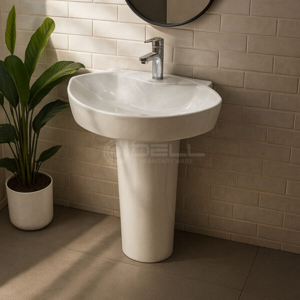 Wash Basin Dell 4 - Dell Ceramics - Dell Sanitary Ware