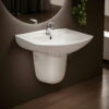 Brite Galaxy Basin Wall hang (Two Piece) - Brite Ceramics - Brite Sanitary Ware