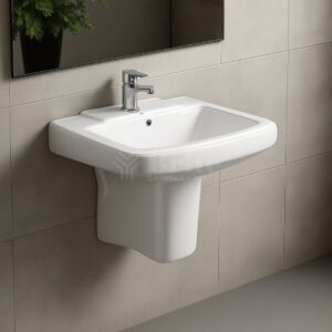 Brite Super Wall hang Basin (Two Piece) - Brite Sanitary Ware
