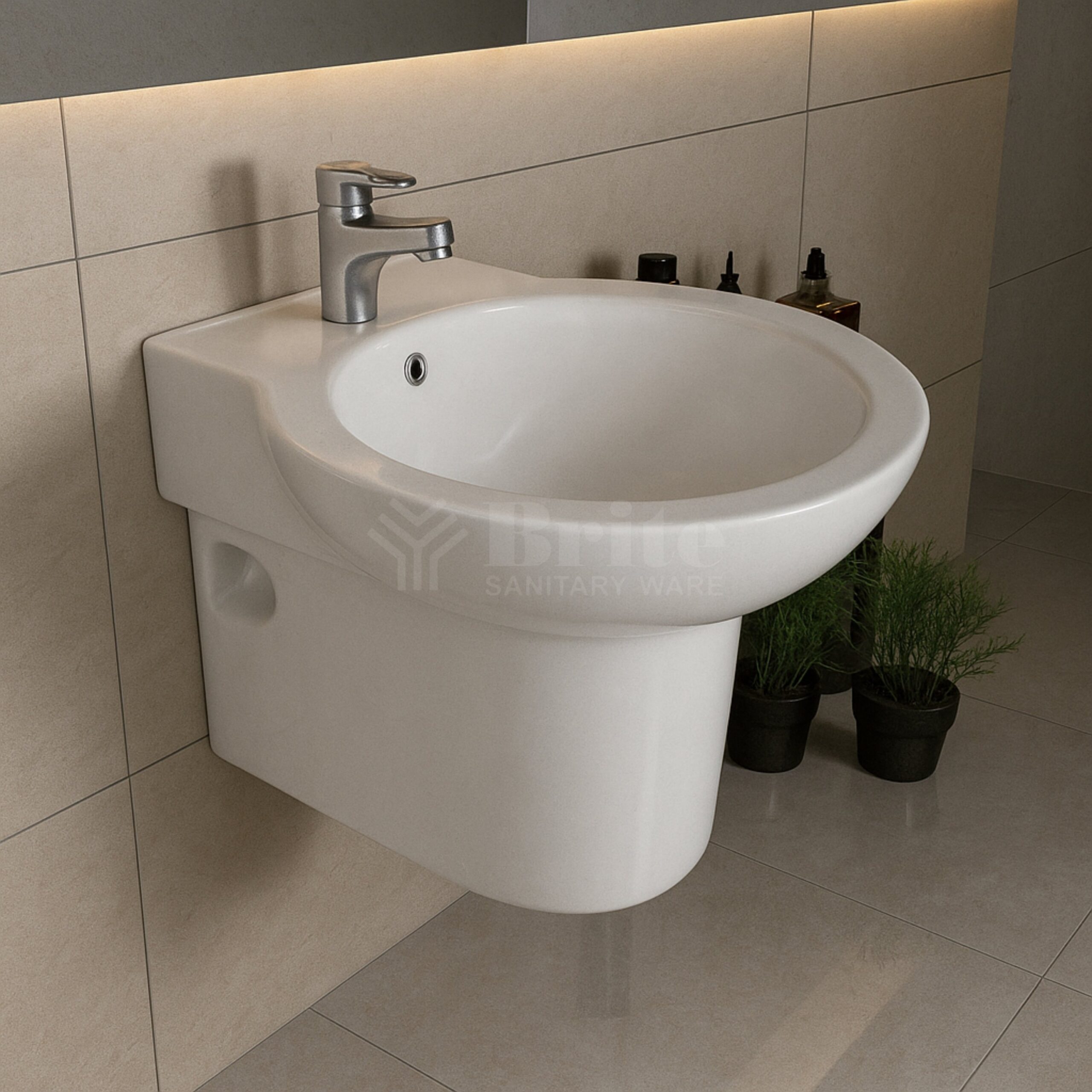 Wall Hung Basin 002 _ Brite Sanitary Ware