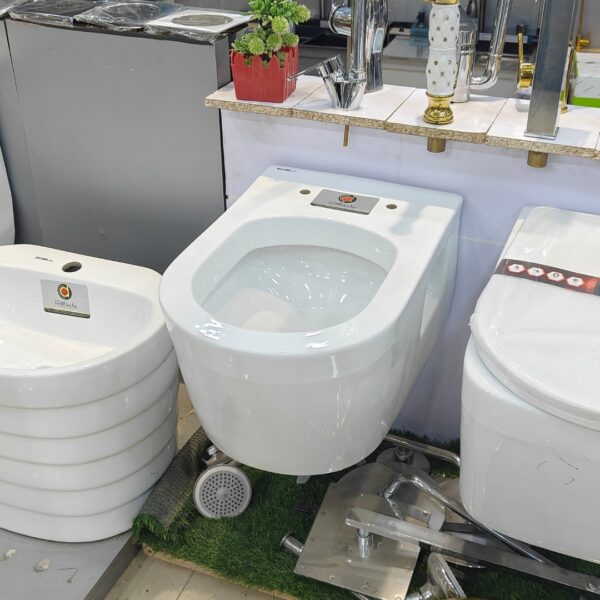 002 Wallhang Commode Dell Wall Hang Commode 002 - Dell Sanitary Ware