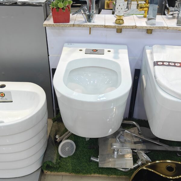 002 Wallhang Commode Dell Wall Hang Commode 002 - Dell Sanitary Ware