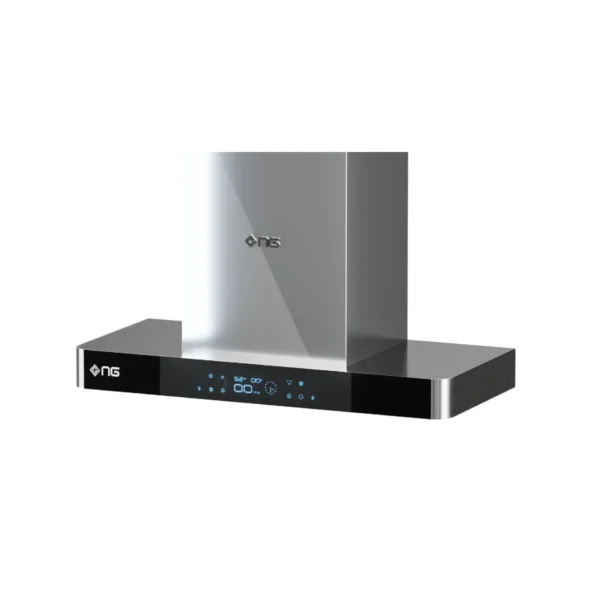 NAS GAS KHD-320 kitchen hood with stainless steel filter and modern wall-mounted design