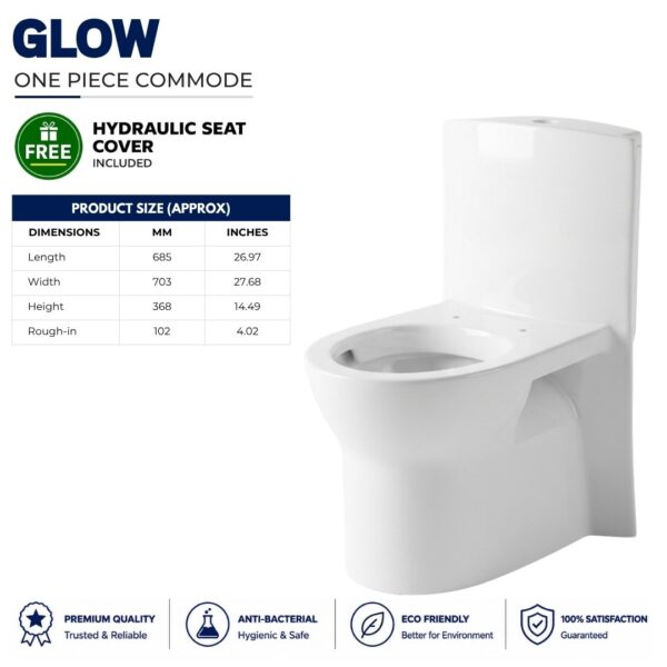Glow Commode - Porsh Sanitary Ware