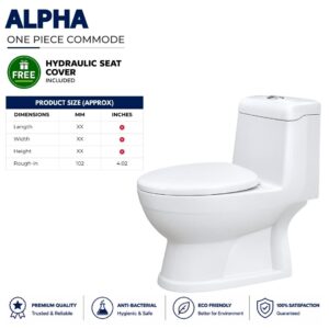 Alpha Commode - Porsh Sanitary Ware