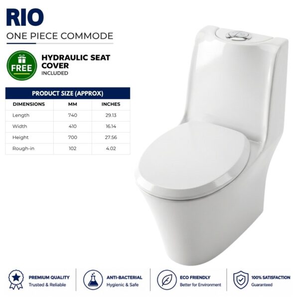 RIO Commode - Porsh Sanitary Ware