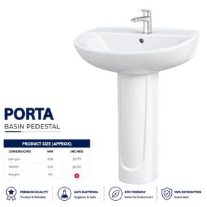 Porta Wash Basin Pedestal - Porsh Sanitary Ware