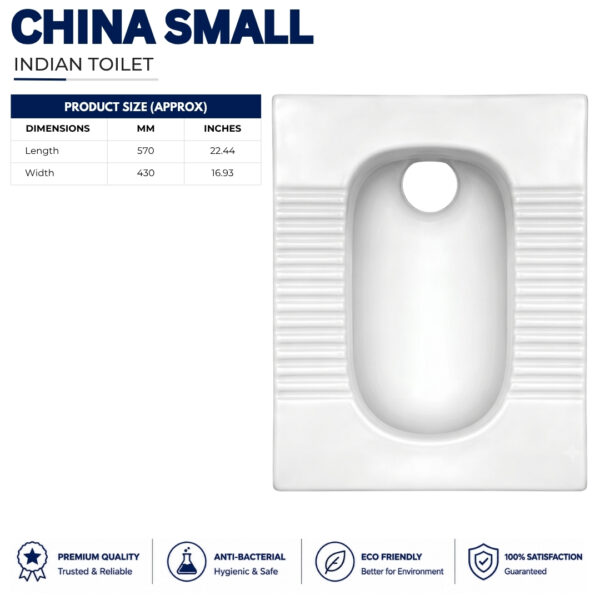 Brite China Small WC Toilet - Brite Ceramics - Brite Sanitary Ware, Brite China Small WC Toilet - Squatting pan - Brite Ceramics - Brite Sanitary Ware
