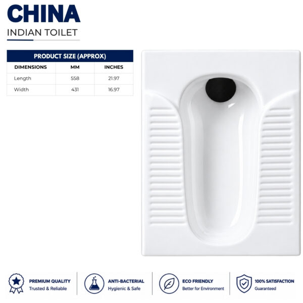 China Indian Toilet - Porsh Sanitary Ware