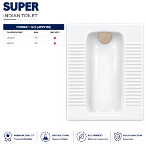 Super Indian Toilet - Porsh Sanitary Ware