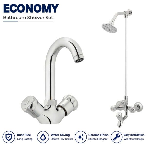 Economy Bathroom Shower Set - Star Asia Economy Bathroom Shower Set - Star Asia