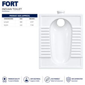 Fort Indian Toilet - Porsh Sanitary Ware