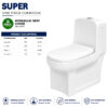 Super English Toilet - Dell Sanitary Ware