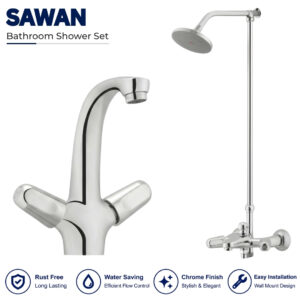 Sawan Bathroom Shower Set - Star Asia Sawan Bathroom Shower Set - Star Asia