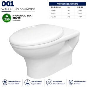 001 Wall hang Commode wallhang 001, Wallhanging ,Wall Mounted Commode,wall hung commode,wall hanging commode,hanging commode,wall hung toilet,wall mounted toilet,Brite Sanitaryware,
